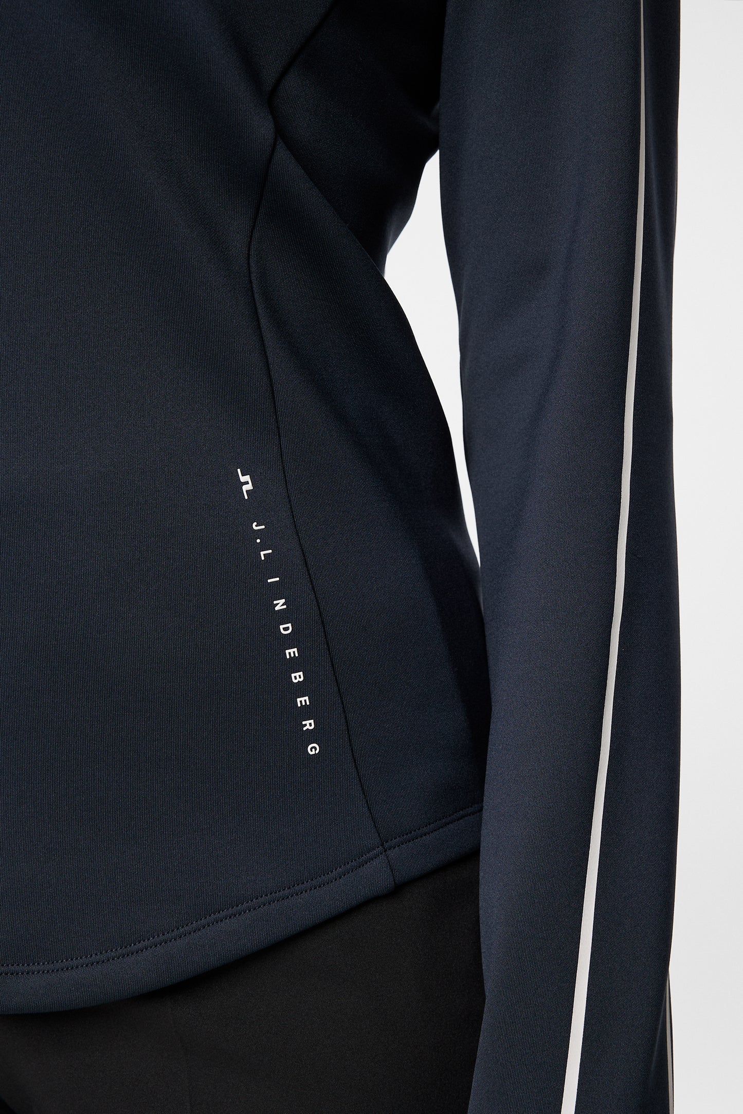 Nefe Quarter Zip Mid Layer in JL Navy by J.Lindeberg