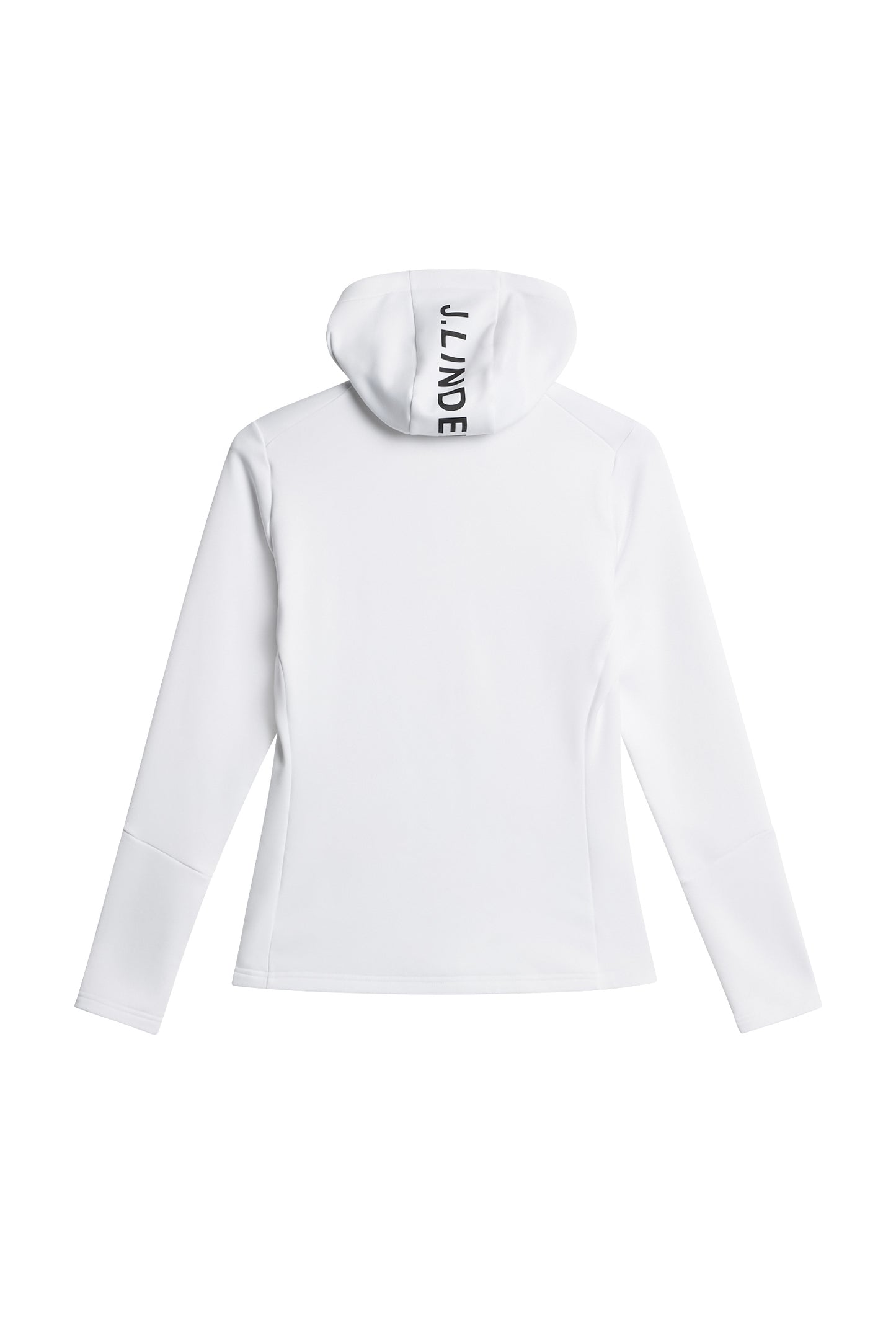 Aerialle Zip Hood in White by J.Lindeberg