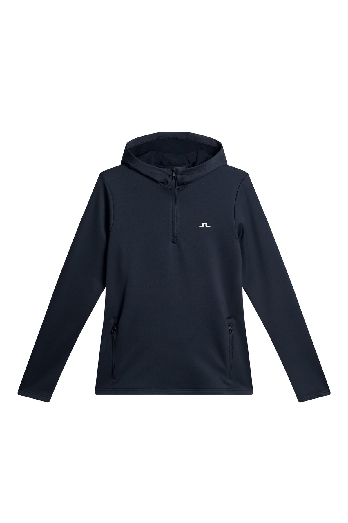 Aerialle Quarter Zip Hood in JL Navy by J.Lindeberg