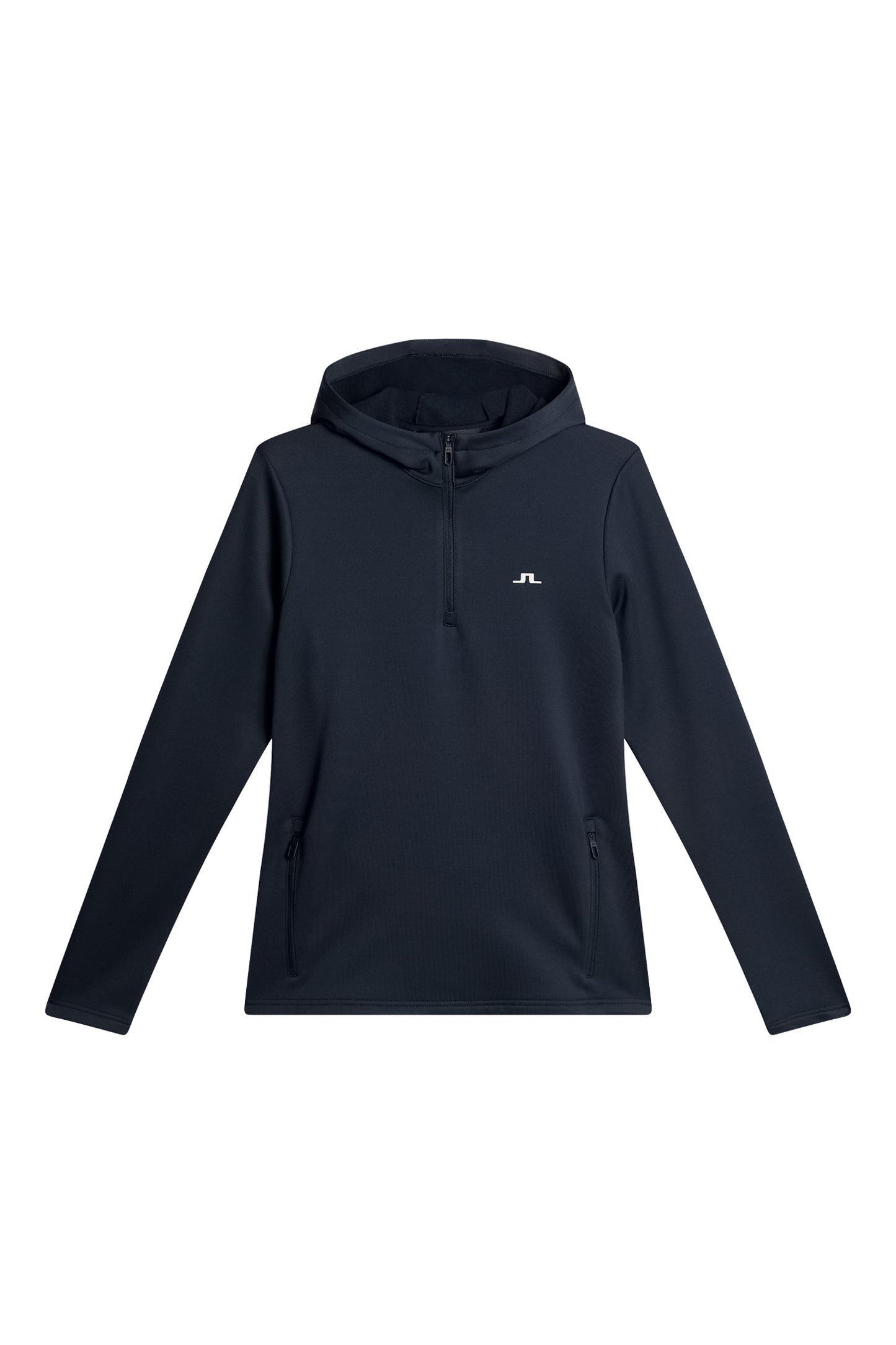 Aerialle Quarter Zip Hood in JL Navy by J.Lindeberg