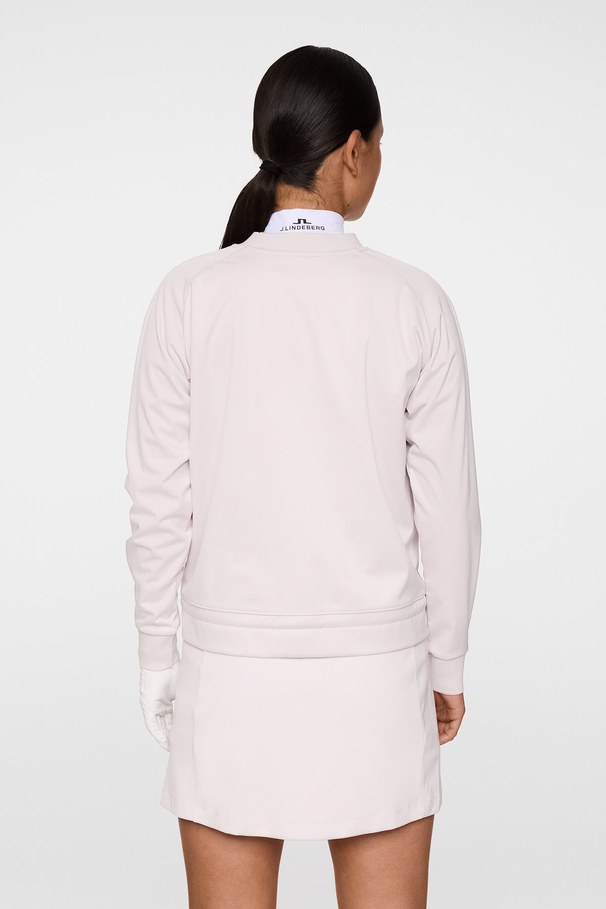 Lucy Windblock Sweatshirt in Grey Lilac by J.Lindeberg