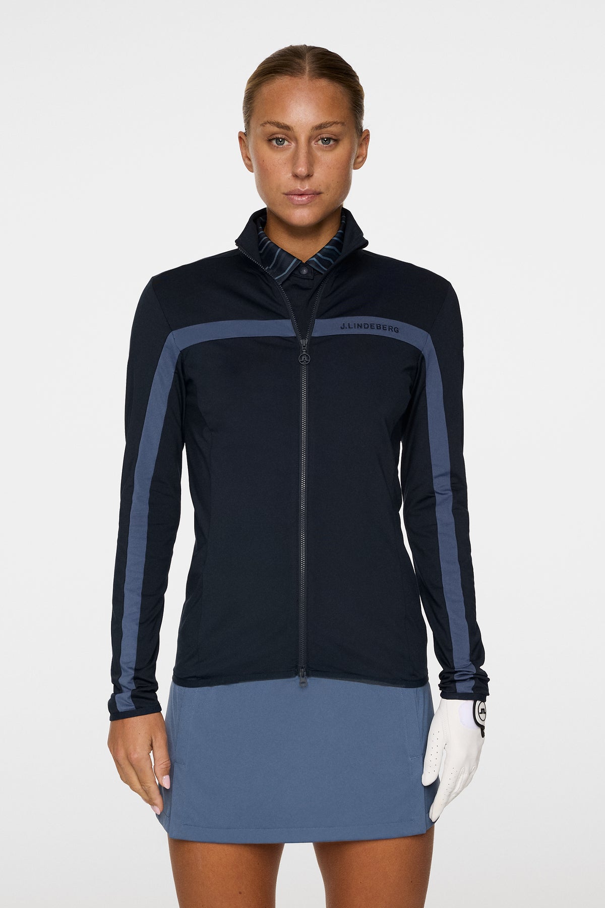 Seasonal Janice Mid Layer in JL Navy by J.Lindeberg