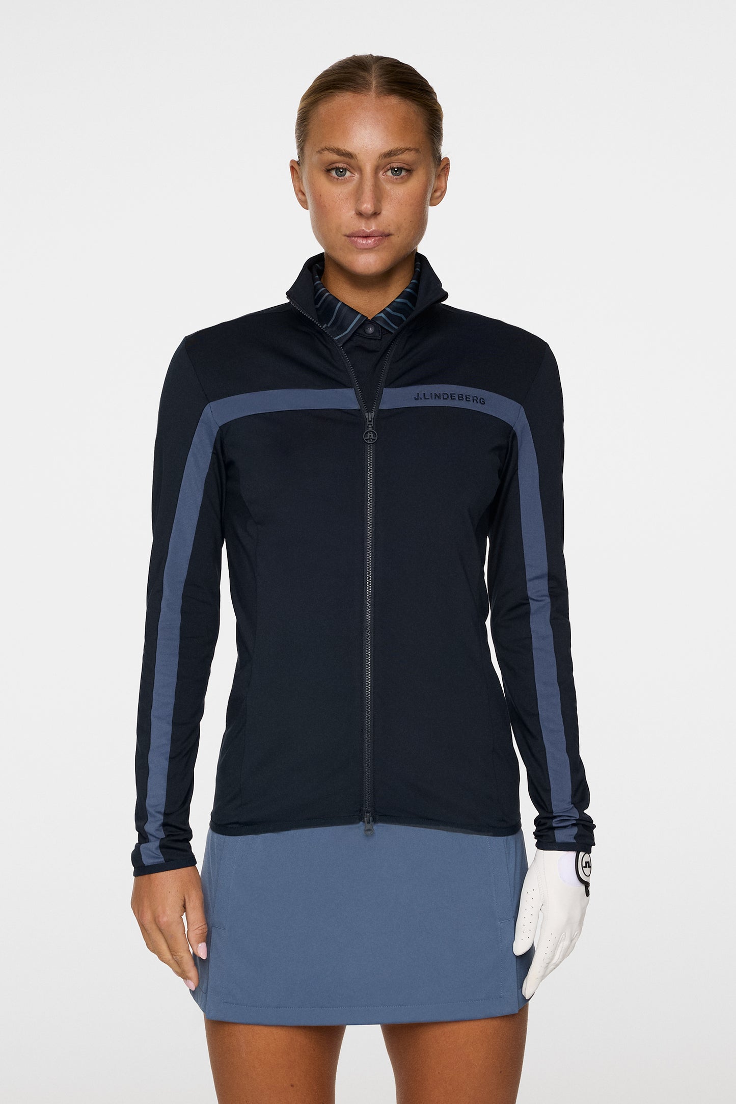 Seasonal Janice Mid Layer in JL Navy by J.Lindeberg