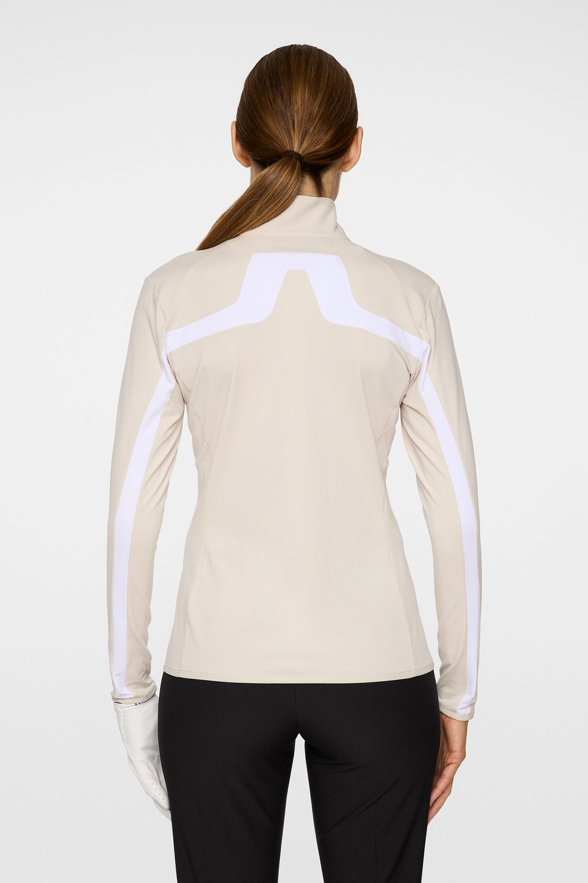 Seasonal Janice Mid Layer in Moonbeam by J.Lindeberg