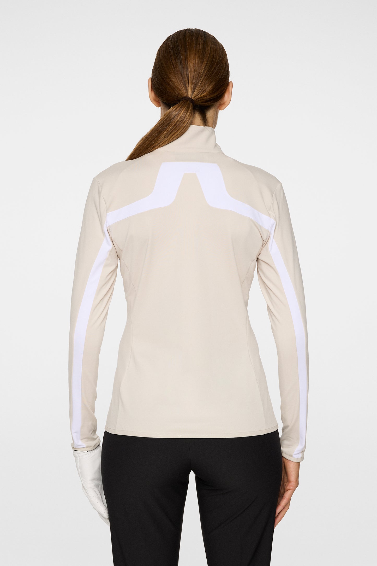 Seasonal Janice Mid Layer in Moonbeam by J.Lindeberg