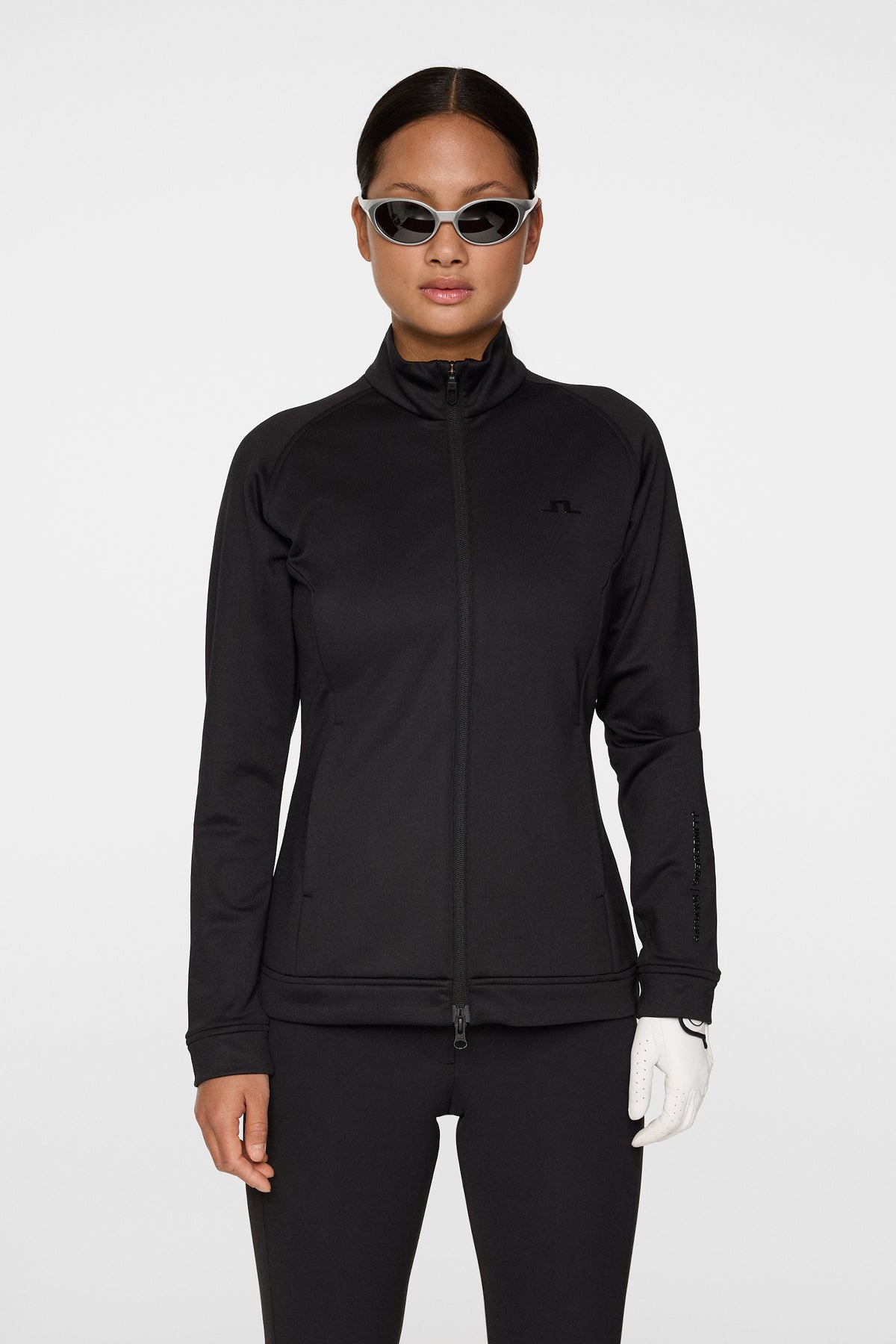 Solarcore Mid Layer in Black by J.Lindeberg