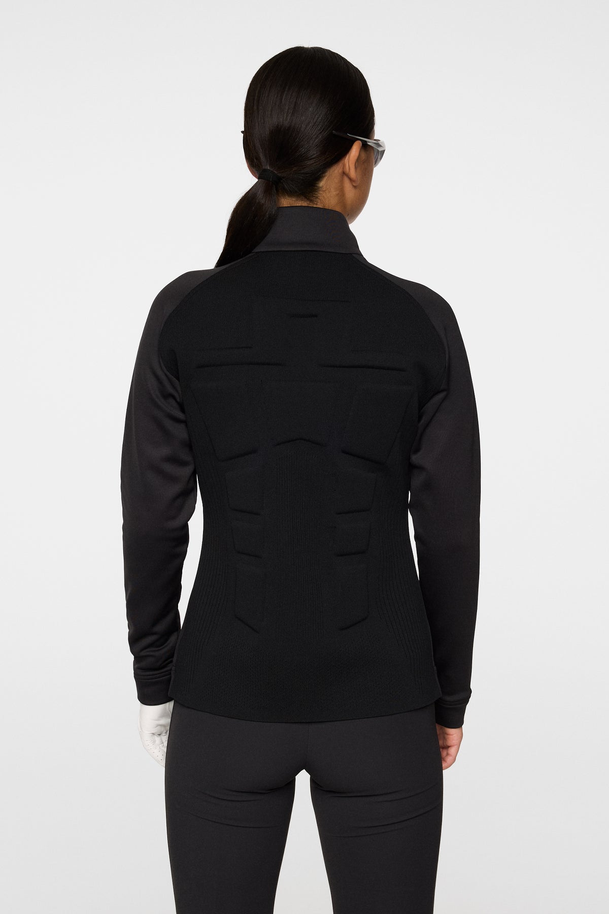 Solarcore Mid Layer in Black by J.Lindeberg