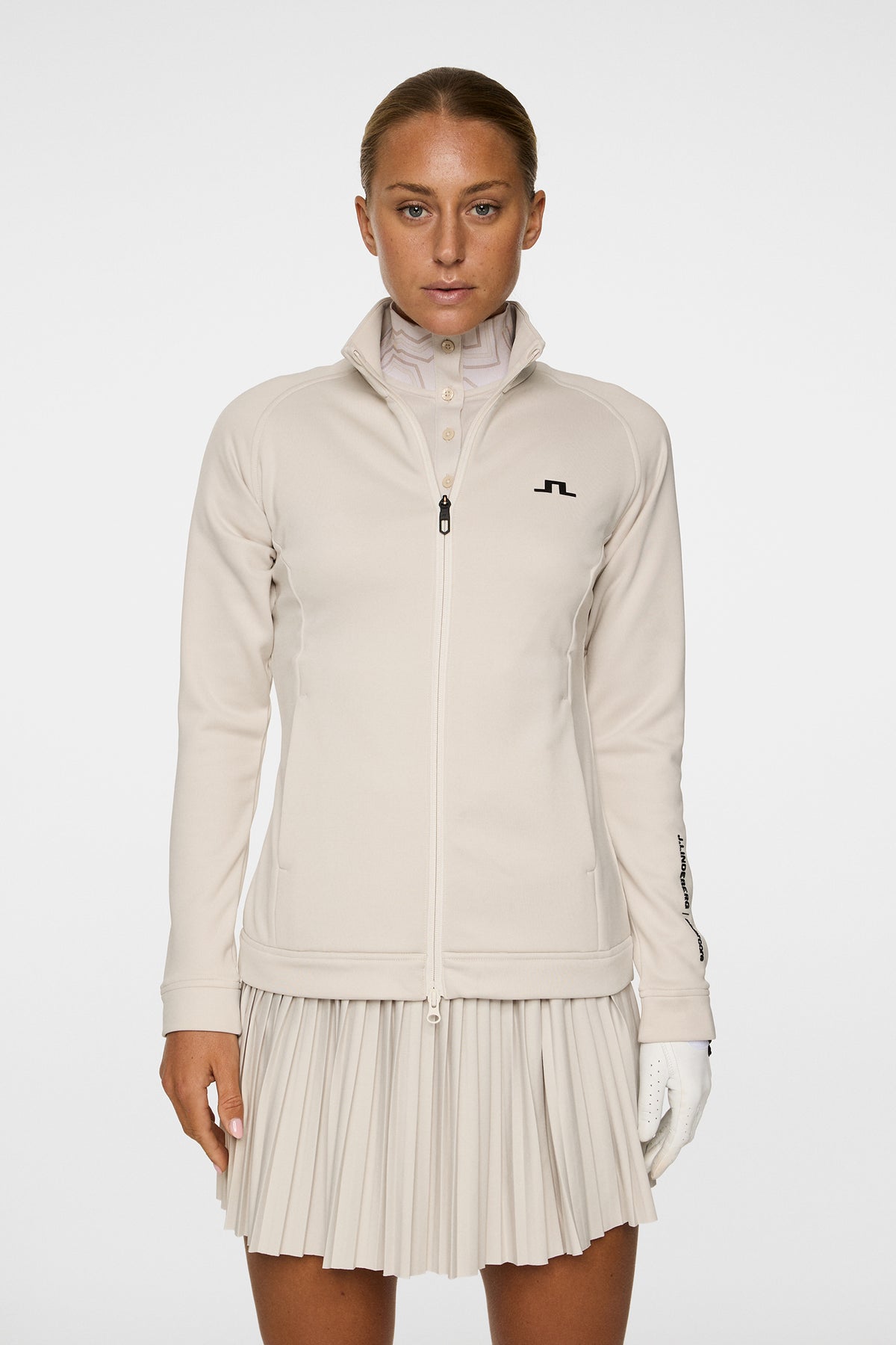 Solarcore Mid Layer in Moonbeam by J.Lindeberg