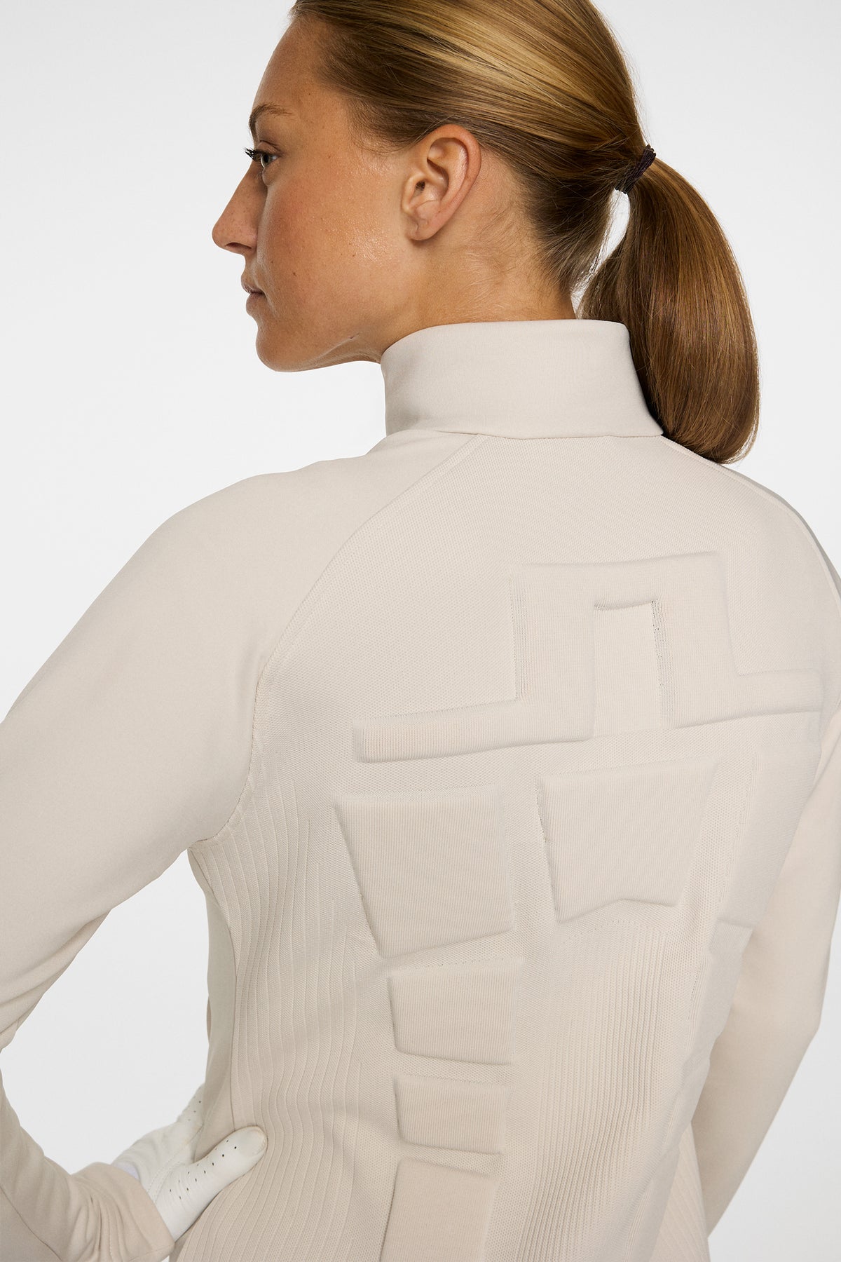 Solarcore Mid Layer in Moonbeam by J.Lindeberg