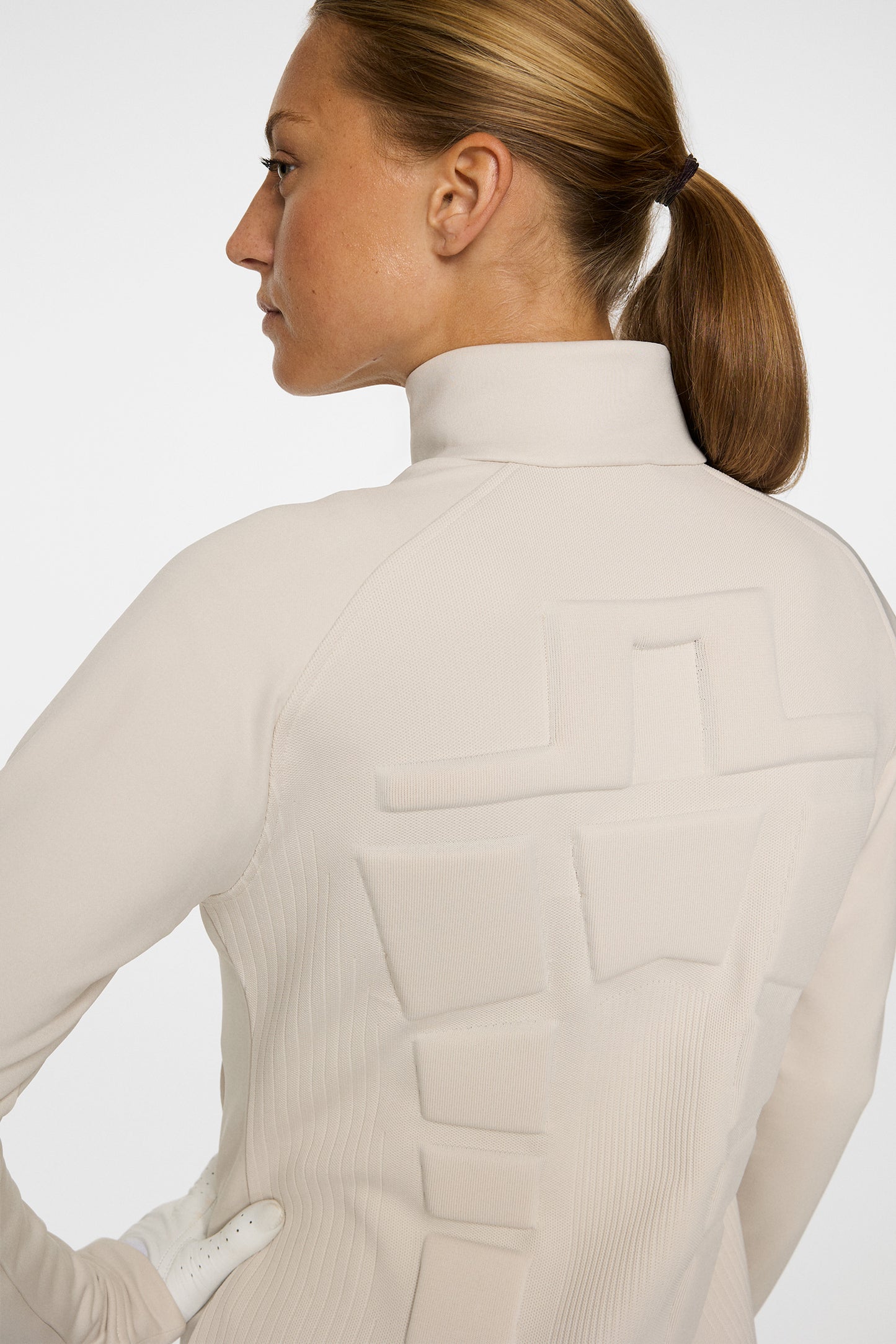 Solarcore Mid Layer in Moonbeam by J.Lindeberg