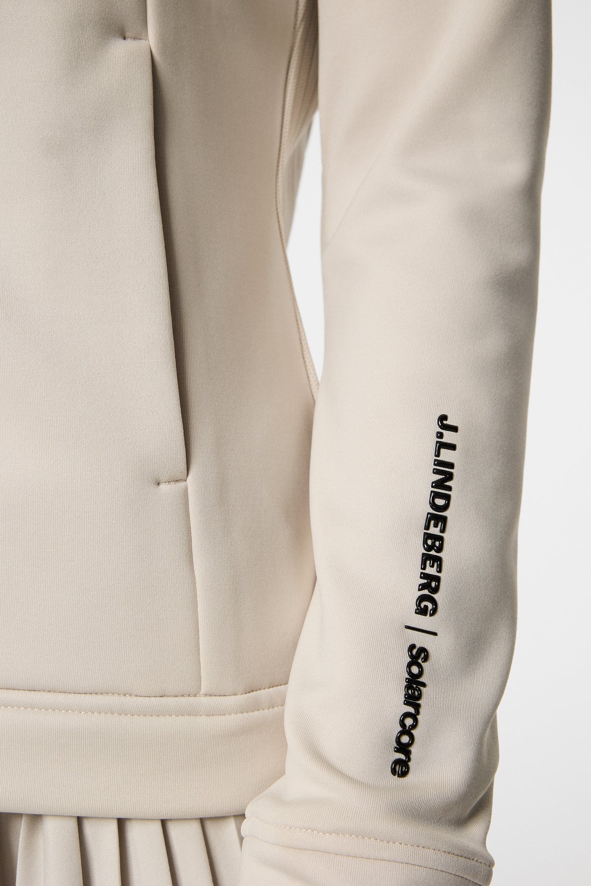 Solarcore Mid Layer in Moonbeam by J.Lindeberg