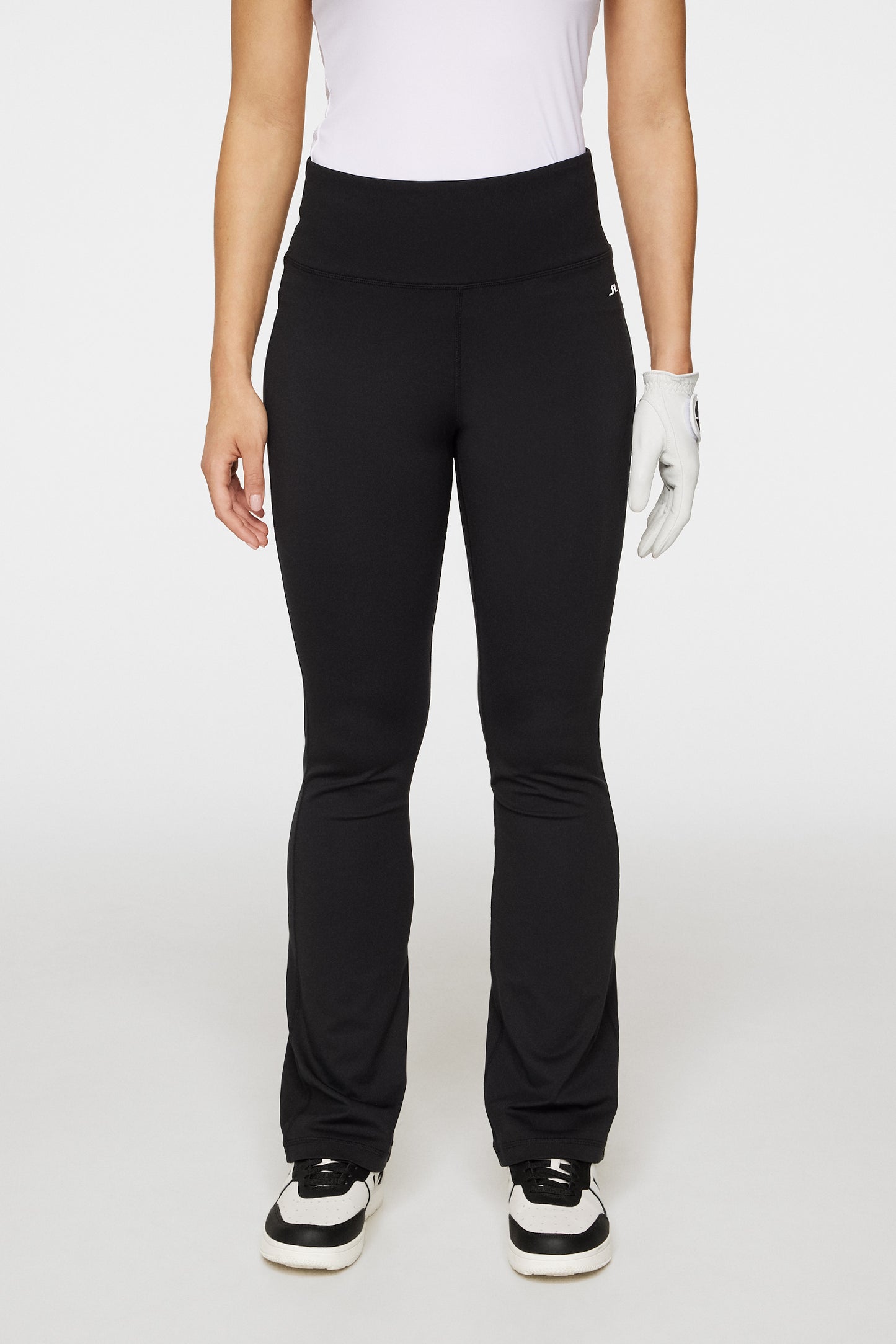 Fiona Flared Leggings in Black by J.Lindeberg