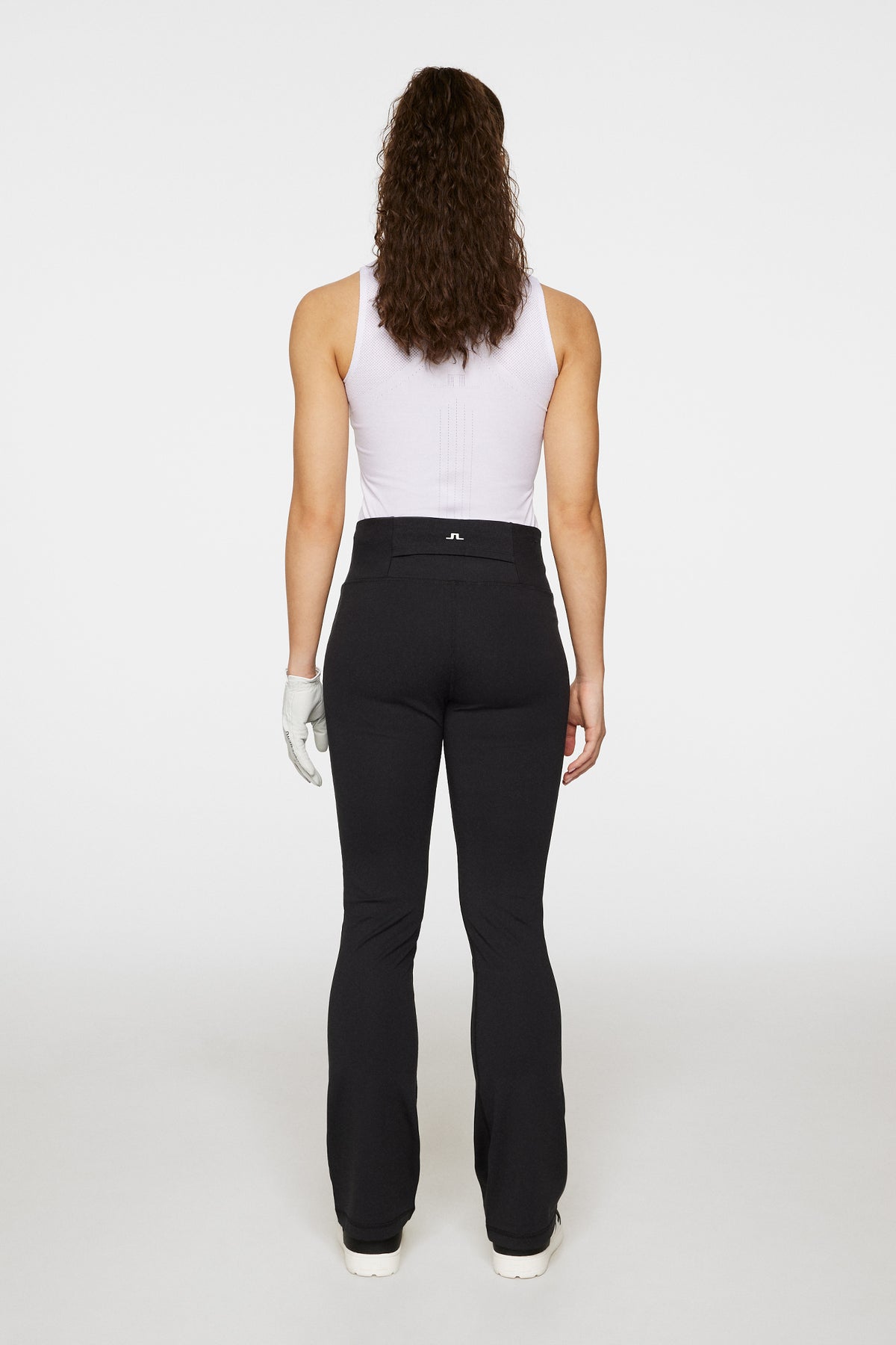 Fiona Flared Leggings in Black by J.Lindeberg