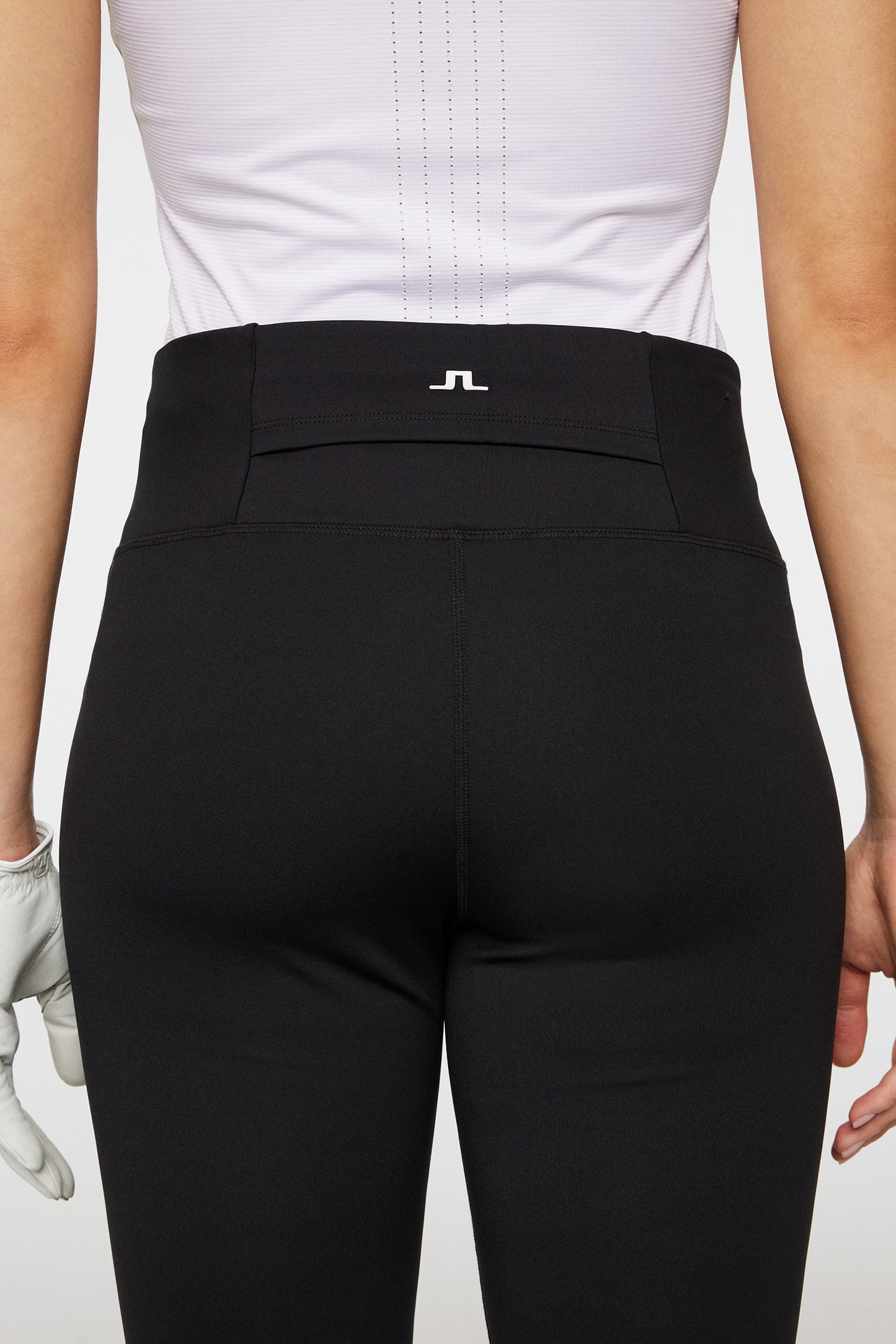 Fiona Flared Leggings in Black by J.Lindeberg