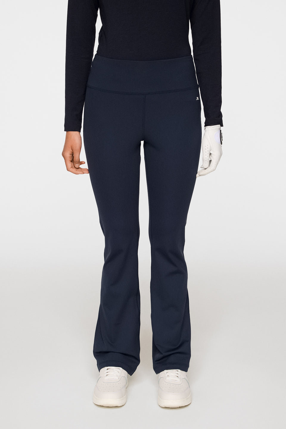 Fiona Flared Leggings / JL Navy