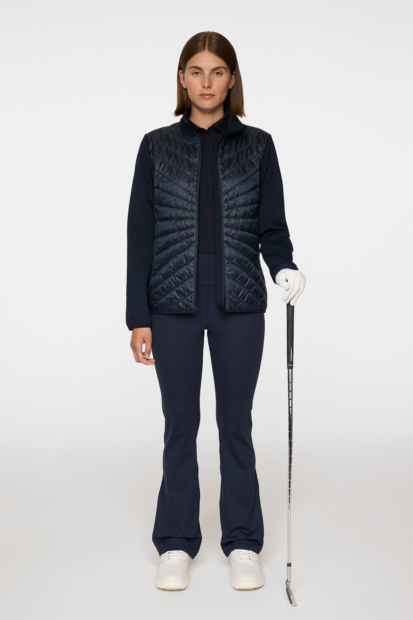 Fiona Flared Leggings in JL Navy by J.Lindeberg