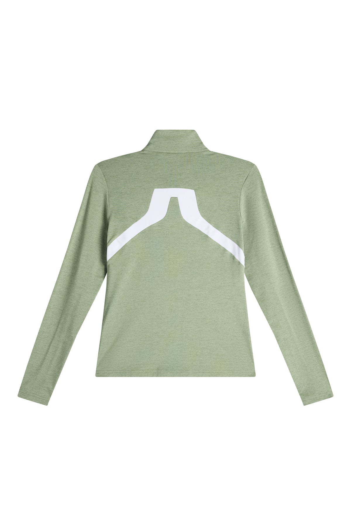 Janice Mid Layer in Hedge Green Melange by J.Lindeberg
