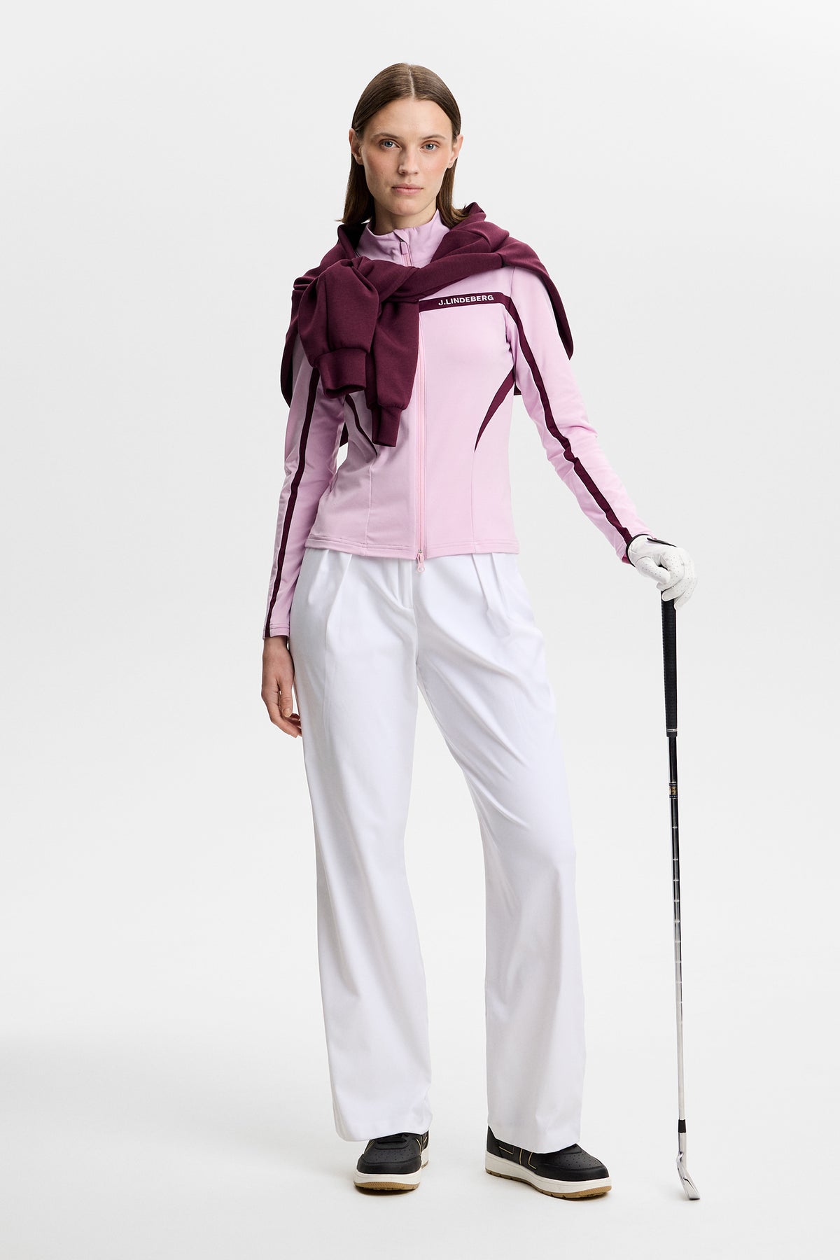 Janice Mid Layer in Orchid Bouquet by J.Lindeberg