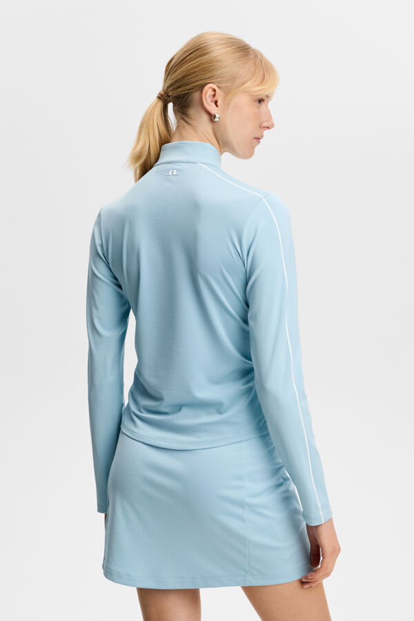 Adiola Quarter Zip Mid Layer / Forget-Me-Not