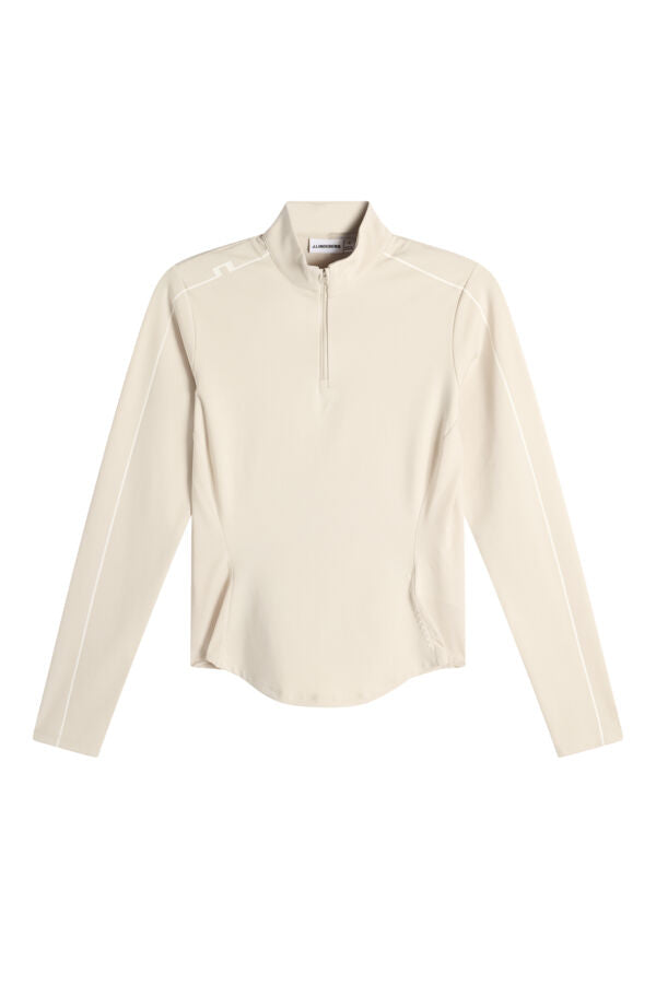 Adiola Quarter Zip Mid Layer / Moonbeam