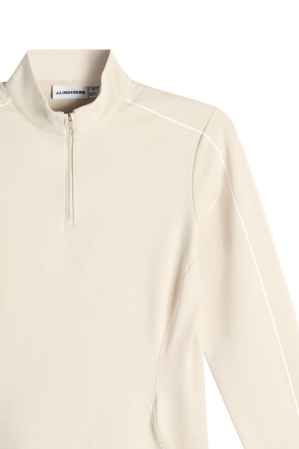 Adiola Quarter Zip Mid Layer / Moonbeam