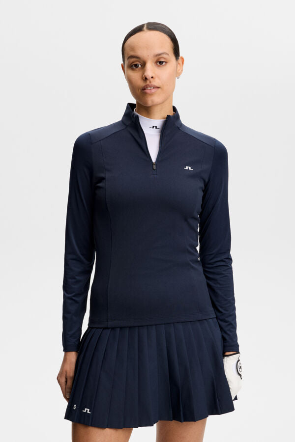 Cindy Quarter Zip Mid Layer / JL Navy