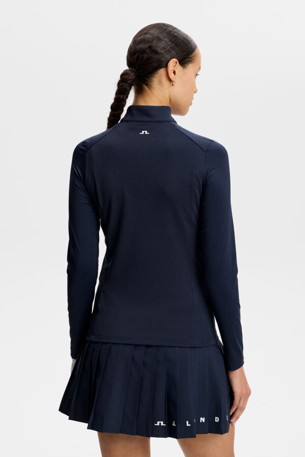 Cindy Quarter Zip Mid Layer / JL Navy