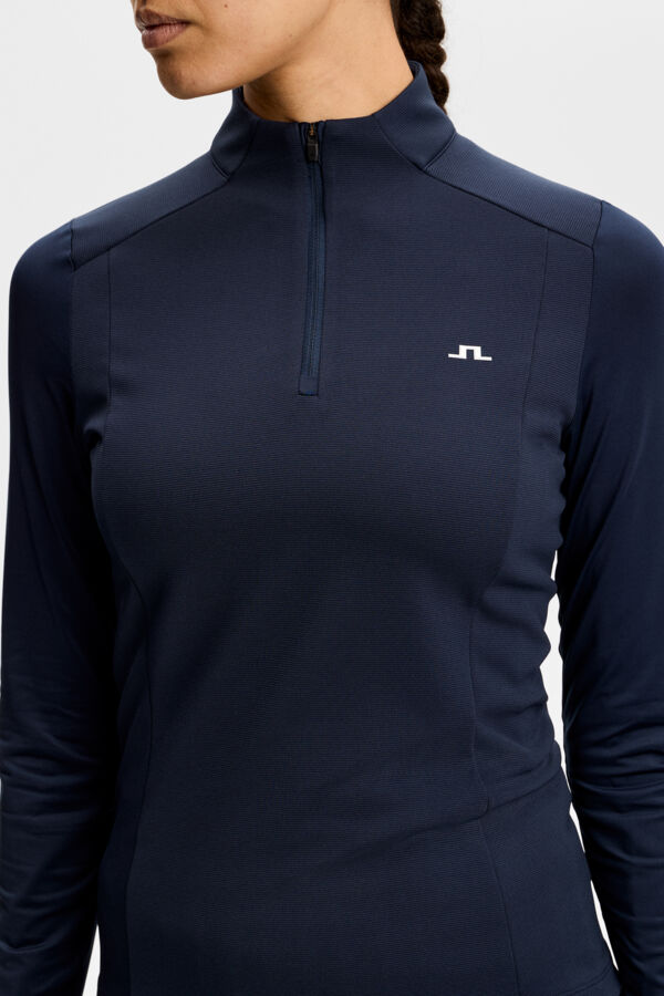 Cindy Quarter Zip Mid Layer / JL Navy