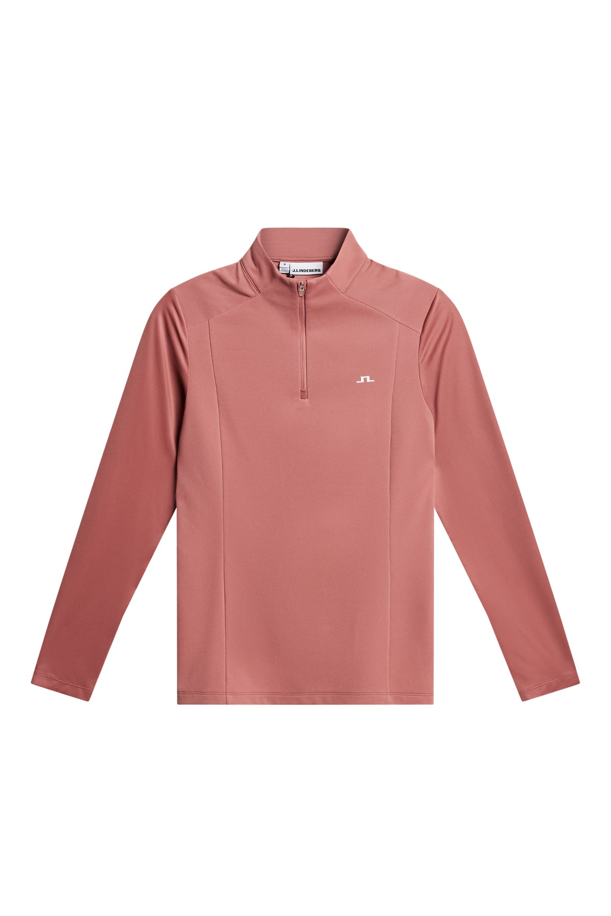 Cindy Quarter Zip Mid Layer in Withered Rose by J.Lindeberg