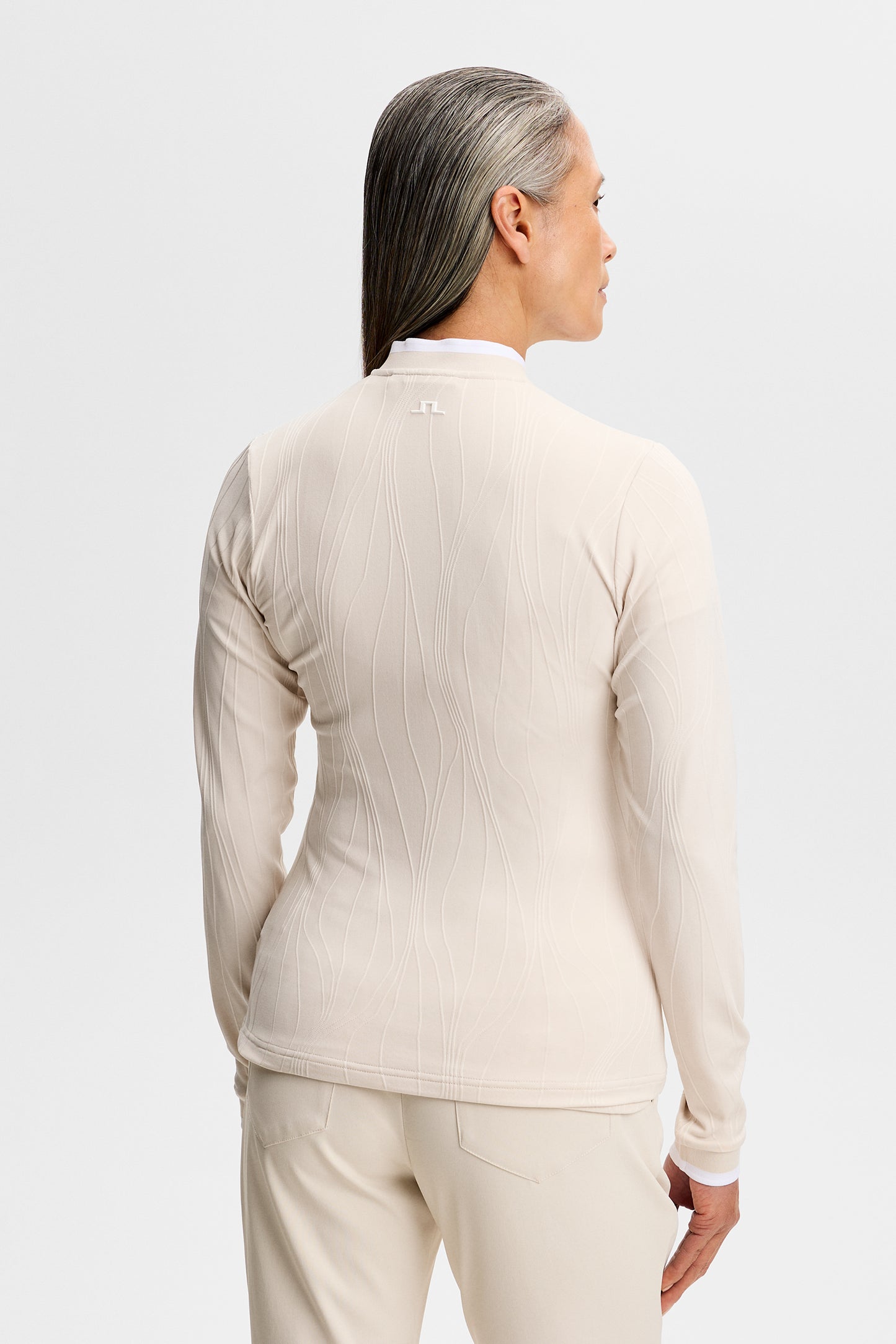 Susanna Mid Layer in Moonbeam by J.Lindeberg