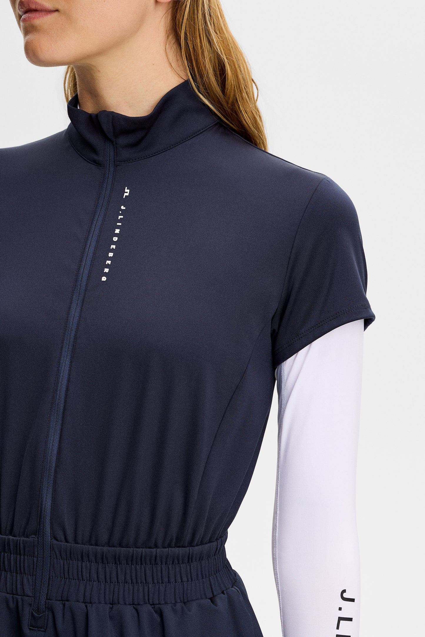 Kelly Jumpsuit in JL Navy by J.Lindeberg