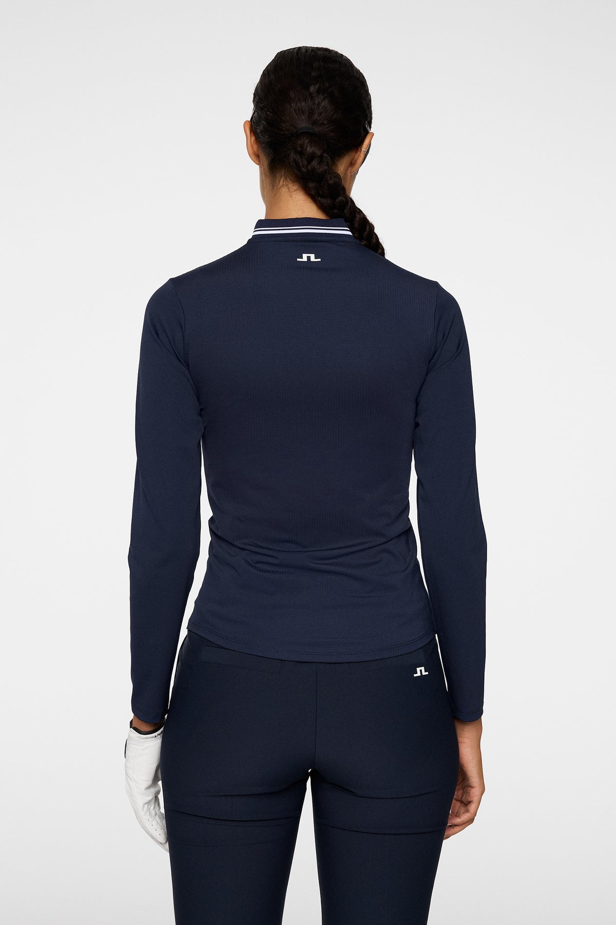 Harper Quarter Zip Mid Layer in JL Navy by J.Lindeberg