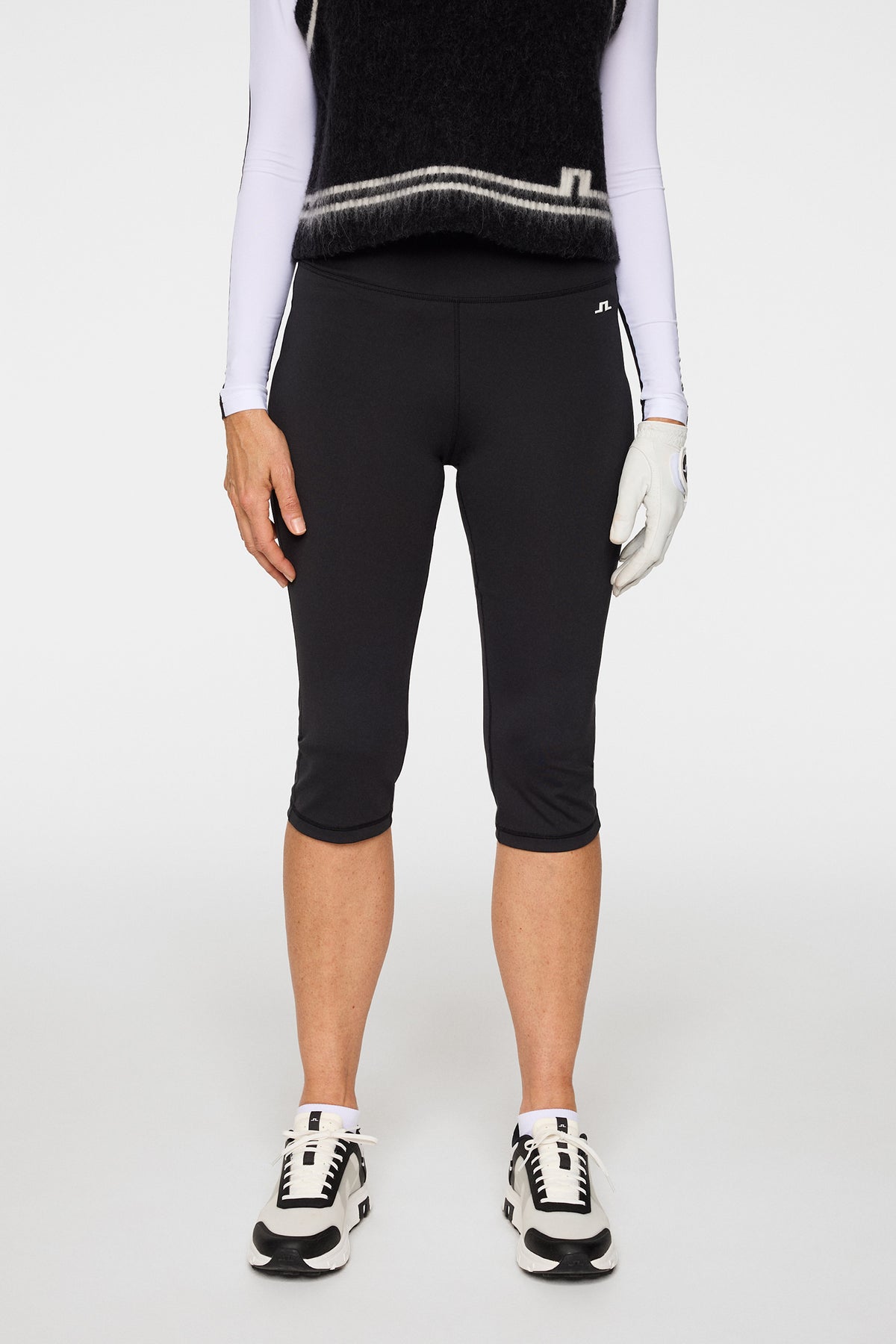 Carly Capri Leggings in Black by J.Lindeberg