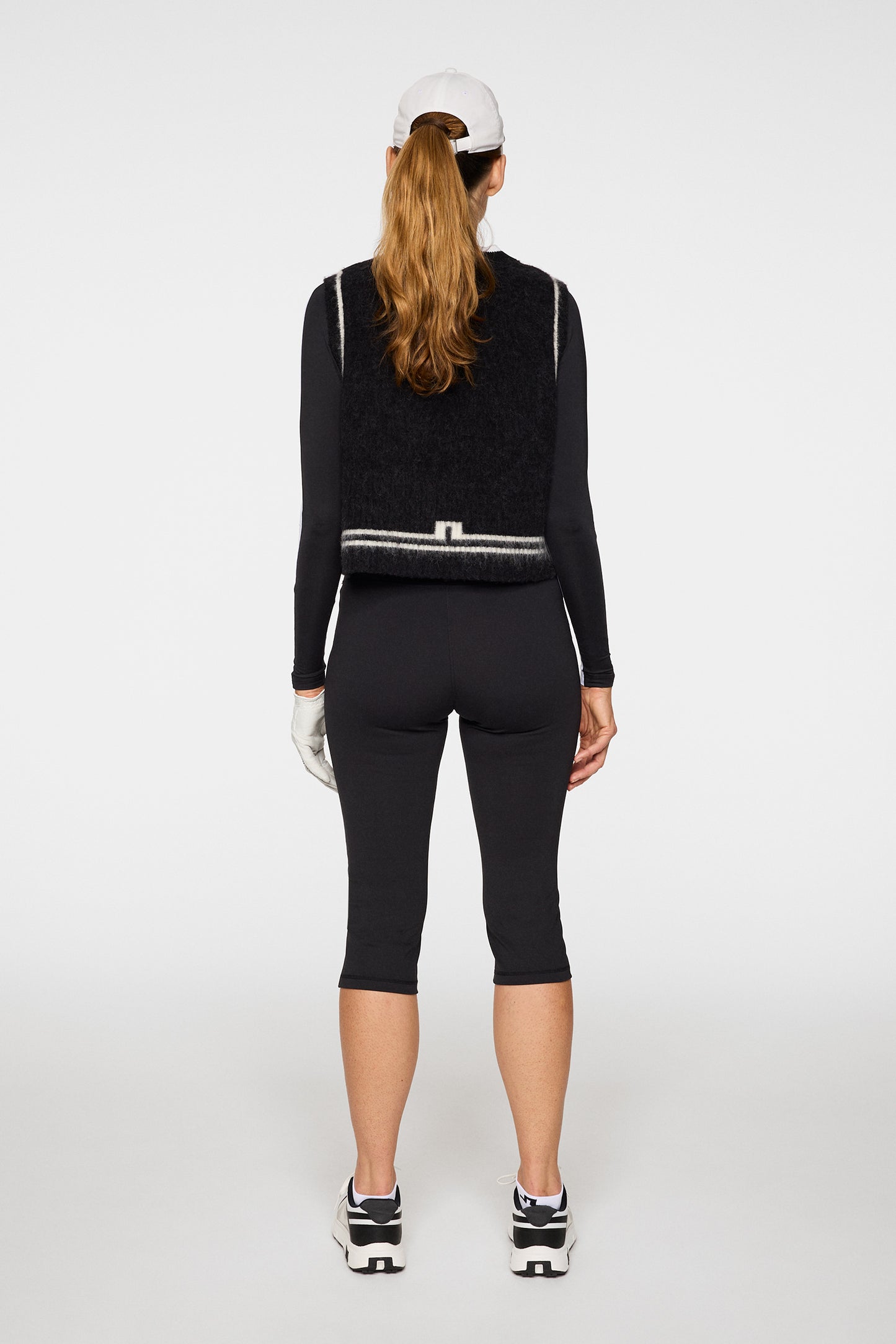 Carly Capri Leggings in Black by J.Lindeberg