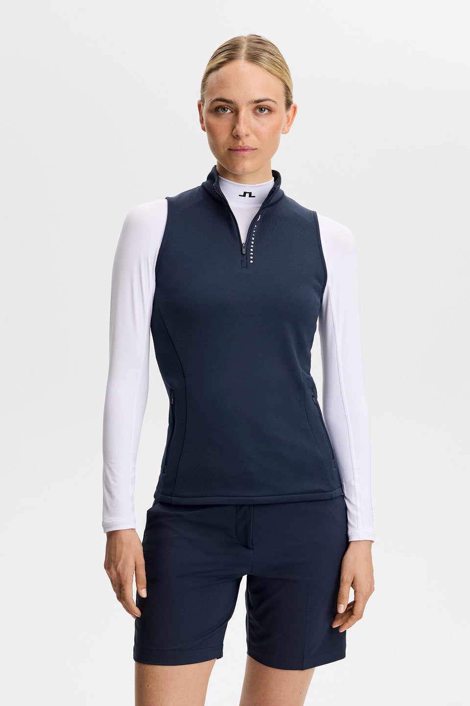 Jess Jersey Vest  / JL Navy