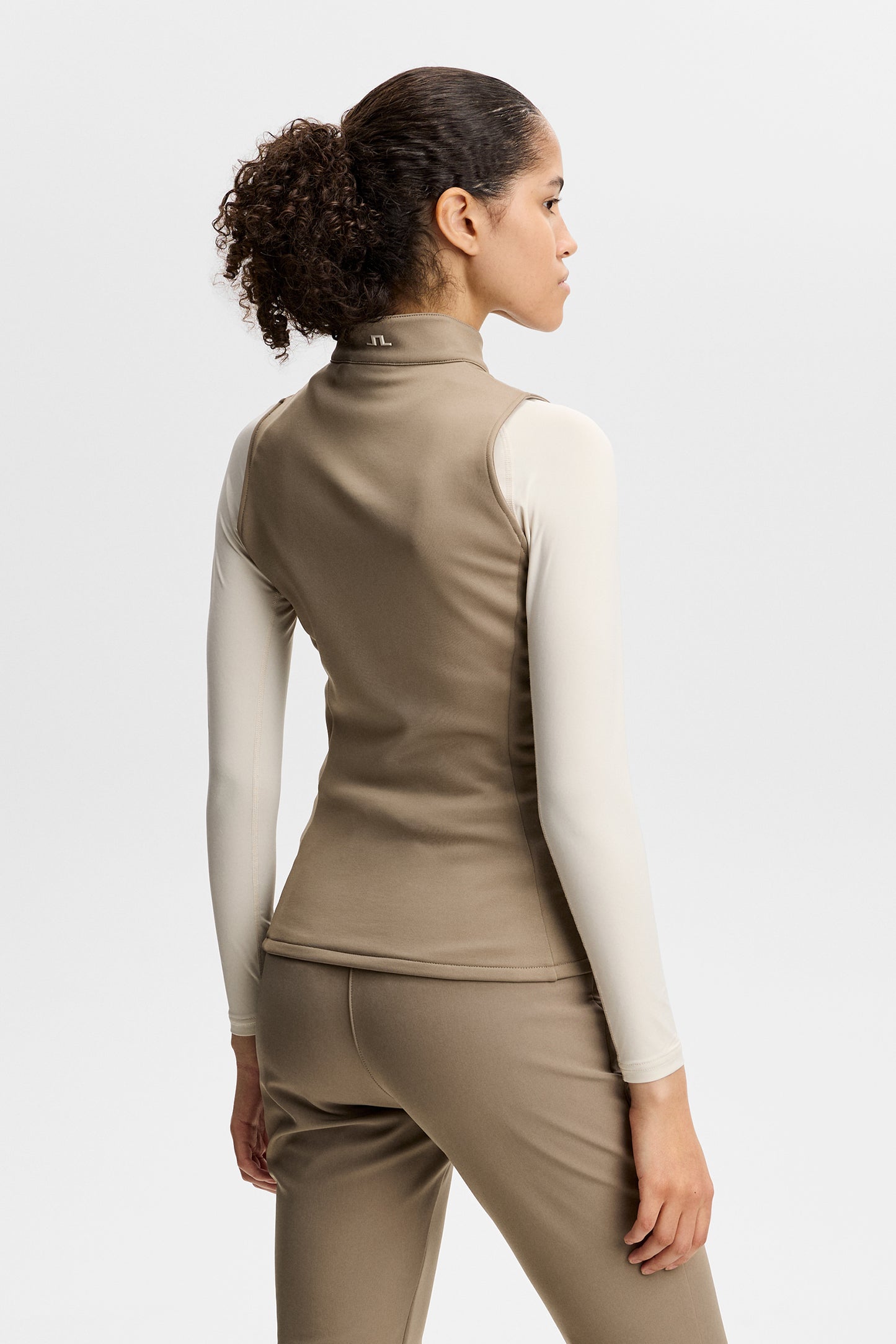 Jess Jersey Vest  in Brindle by J.Lindeberg