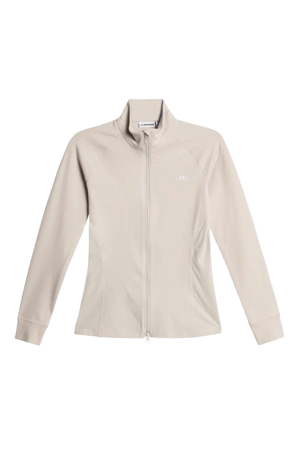 Mel Rib Mid Layer in Moonbeam by J.Lindeberg