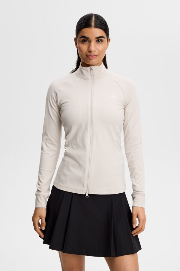 Mel Rib Mid Layer / Moonbeam