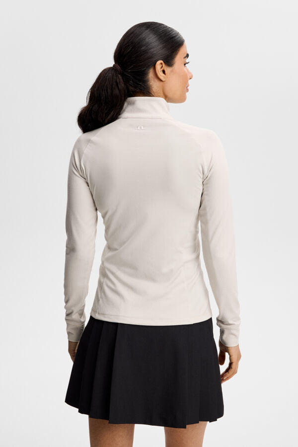 Mel Rib Mid Layer / Moonbeam