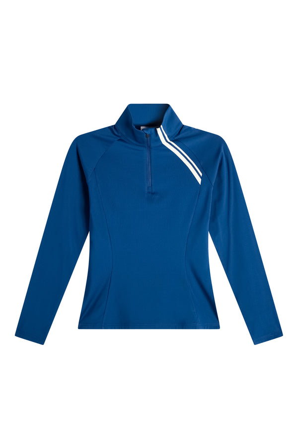 Nadu Quarter Zip Mid Layer / Estate Blue