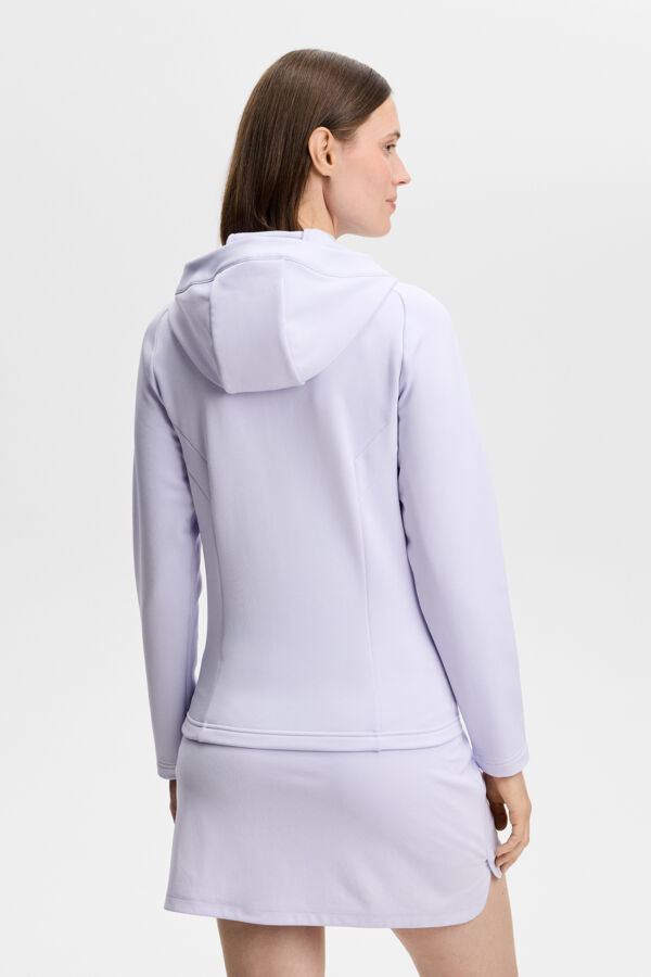 Selena Full Zip Hood / Purple Heather
