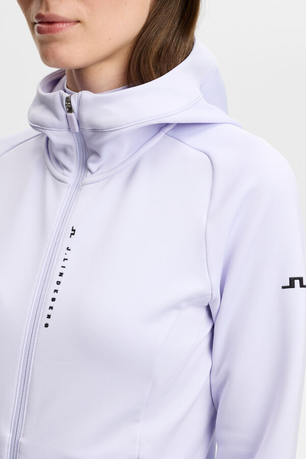 Selena Full Zip Hood / Purple Heather