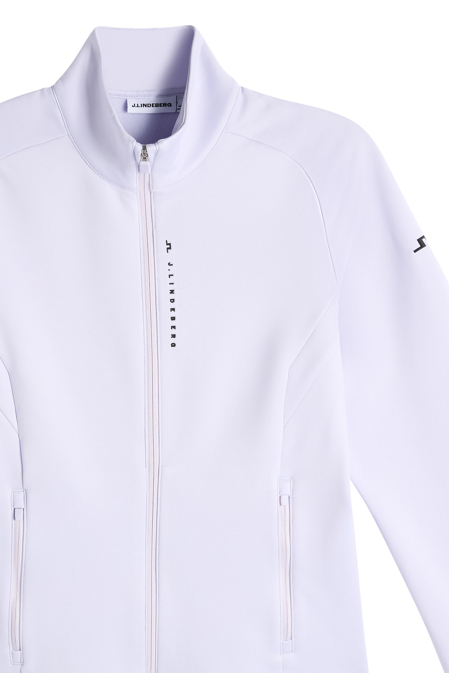 Selena Full Zip Mid Layer in Purple Heather by J.Lindeberg