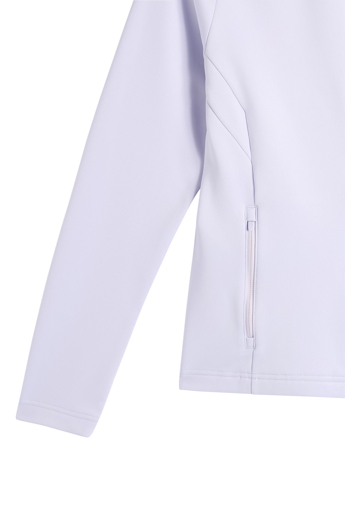 Selena Full Zip Mid Layer in Purple Heather by J.Lindeberg