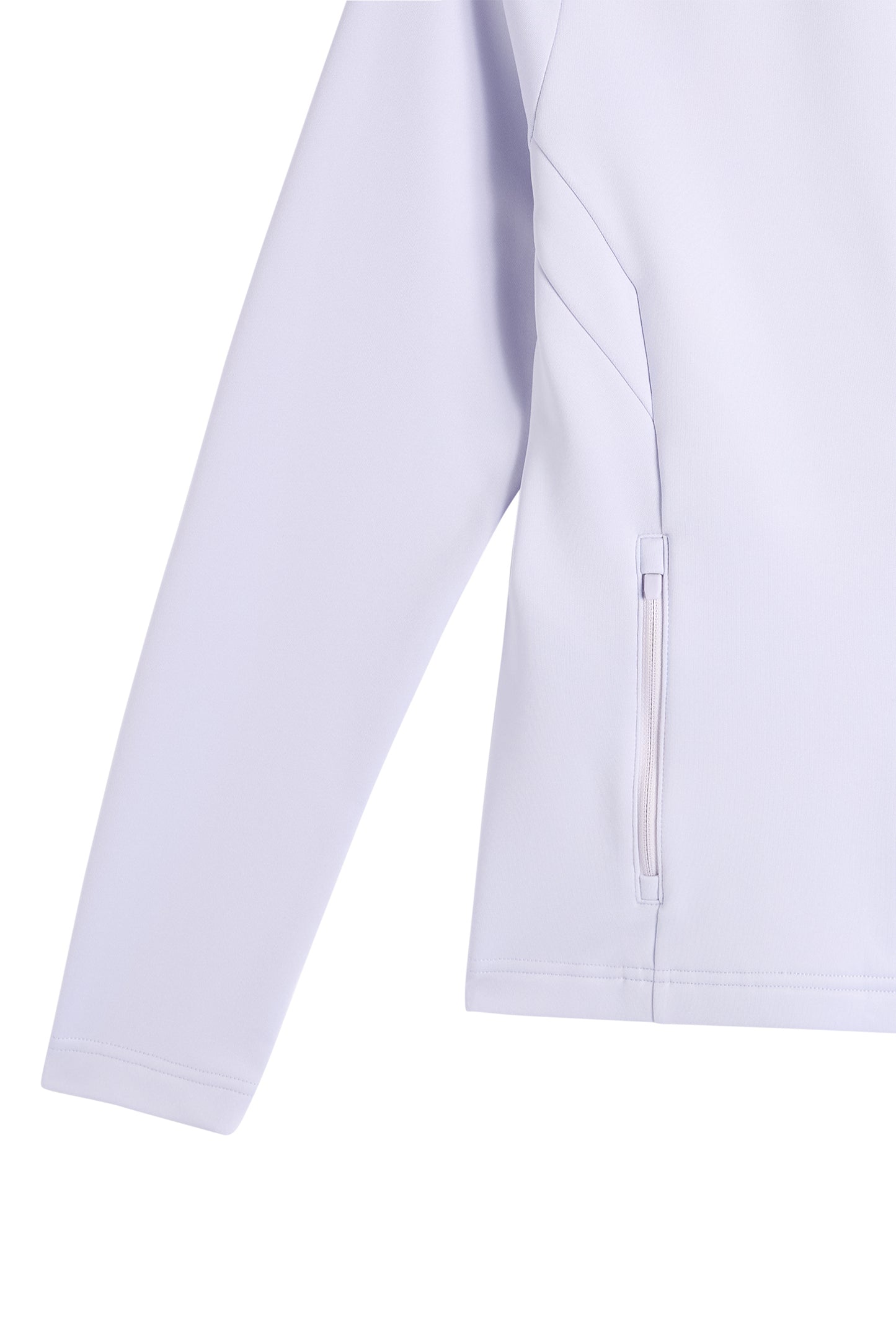 Selena Full Zip Mid Layer in Purple Heather by J.Lindeberg