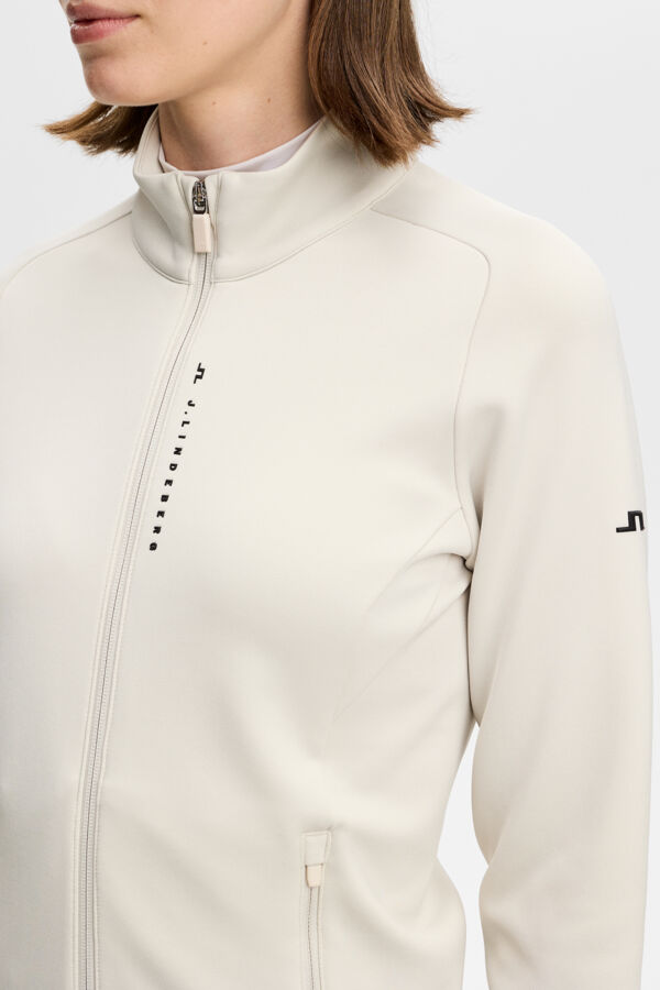 Selena Full Zip Mid Layer / Moonbeam