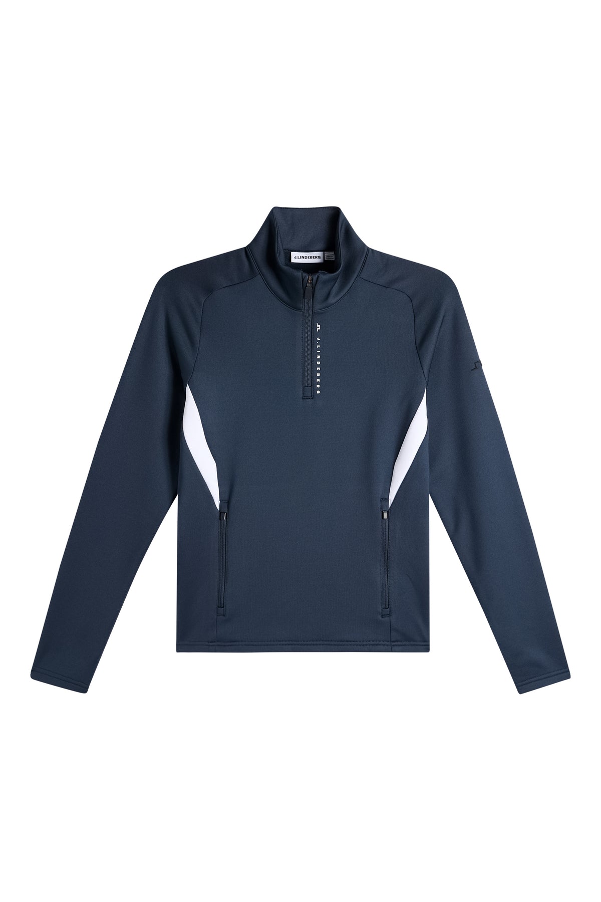 Selena Quarter Zip Mid Layer in JL Navy by J.Lindeberg