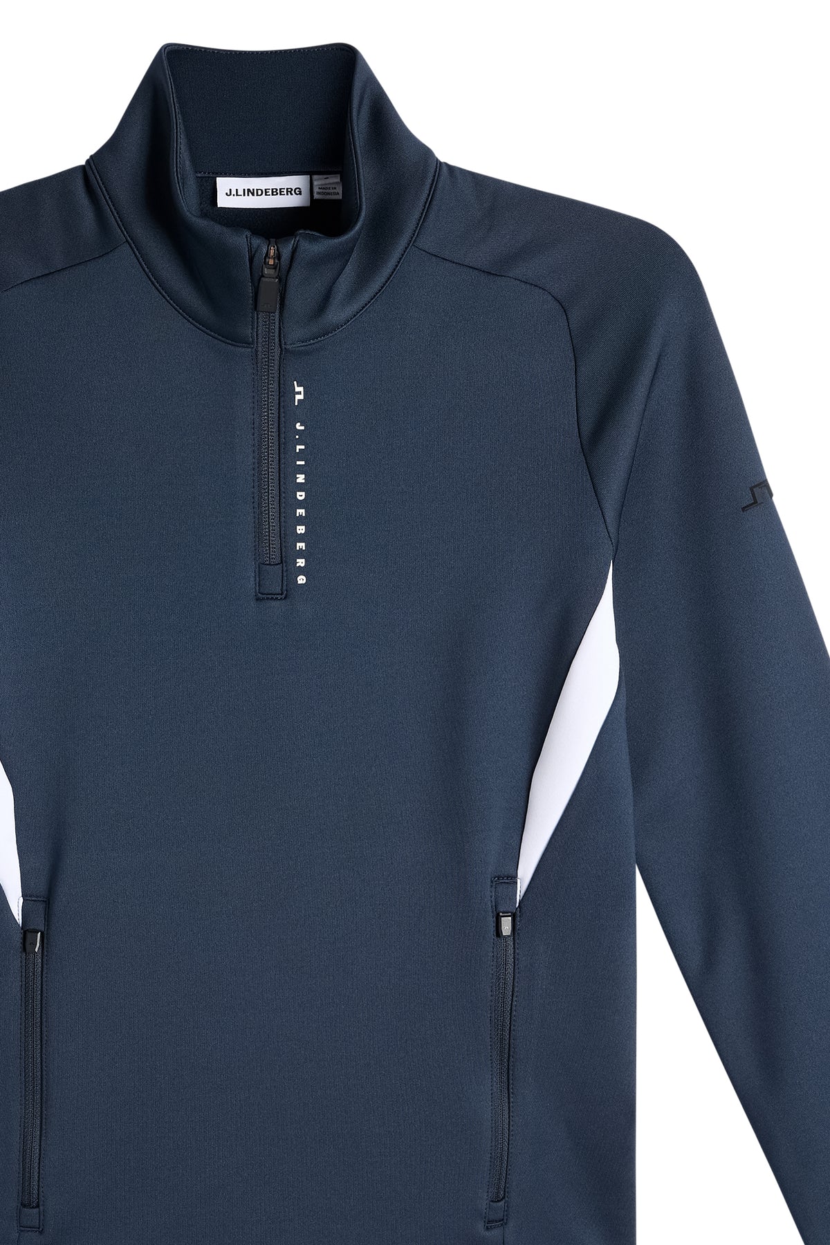 Selena Quarter Zip Mid Layer in JL Navy by J.Lindeberg