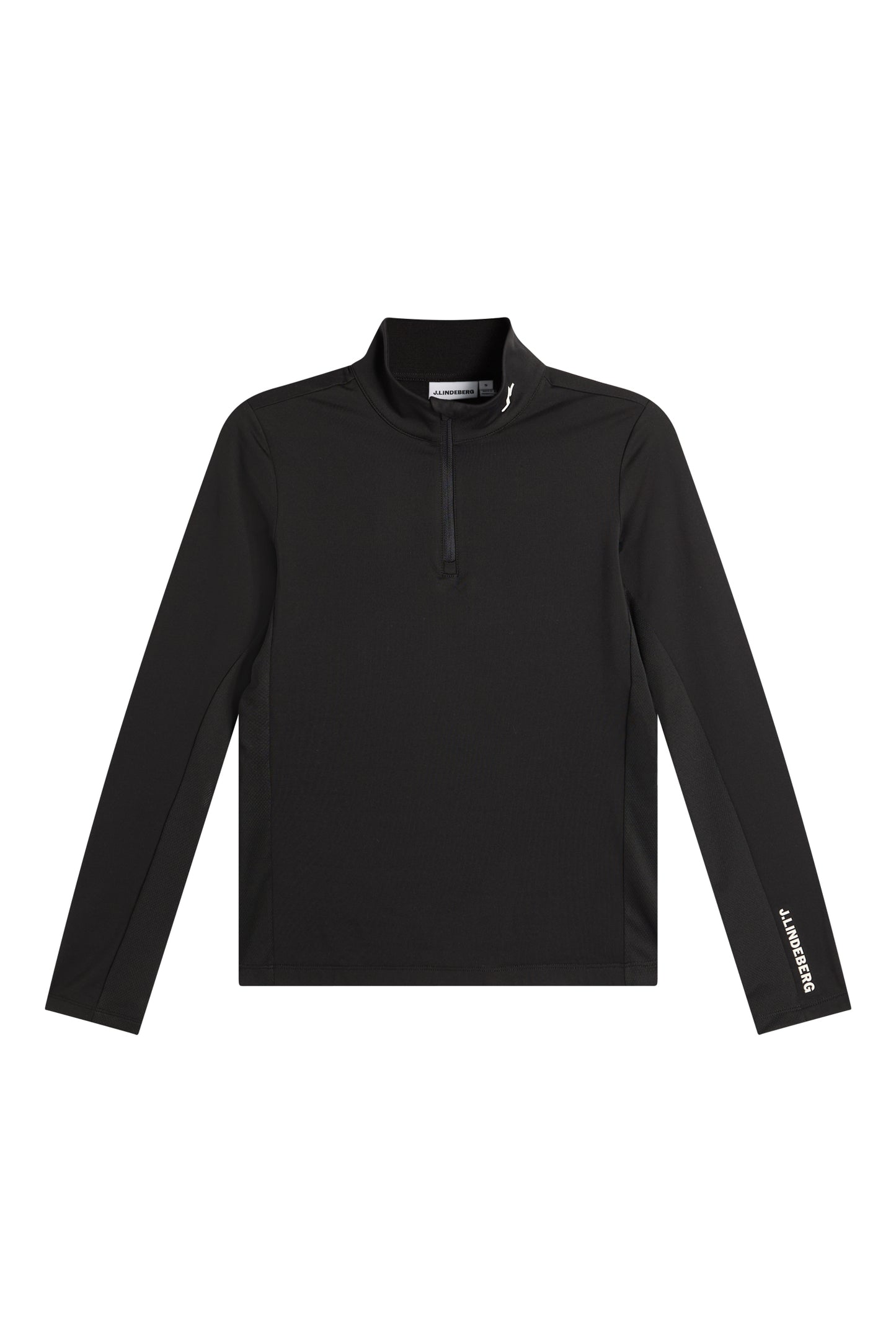 Tour Tech Mid Layer in Black by J.Lindeberg