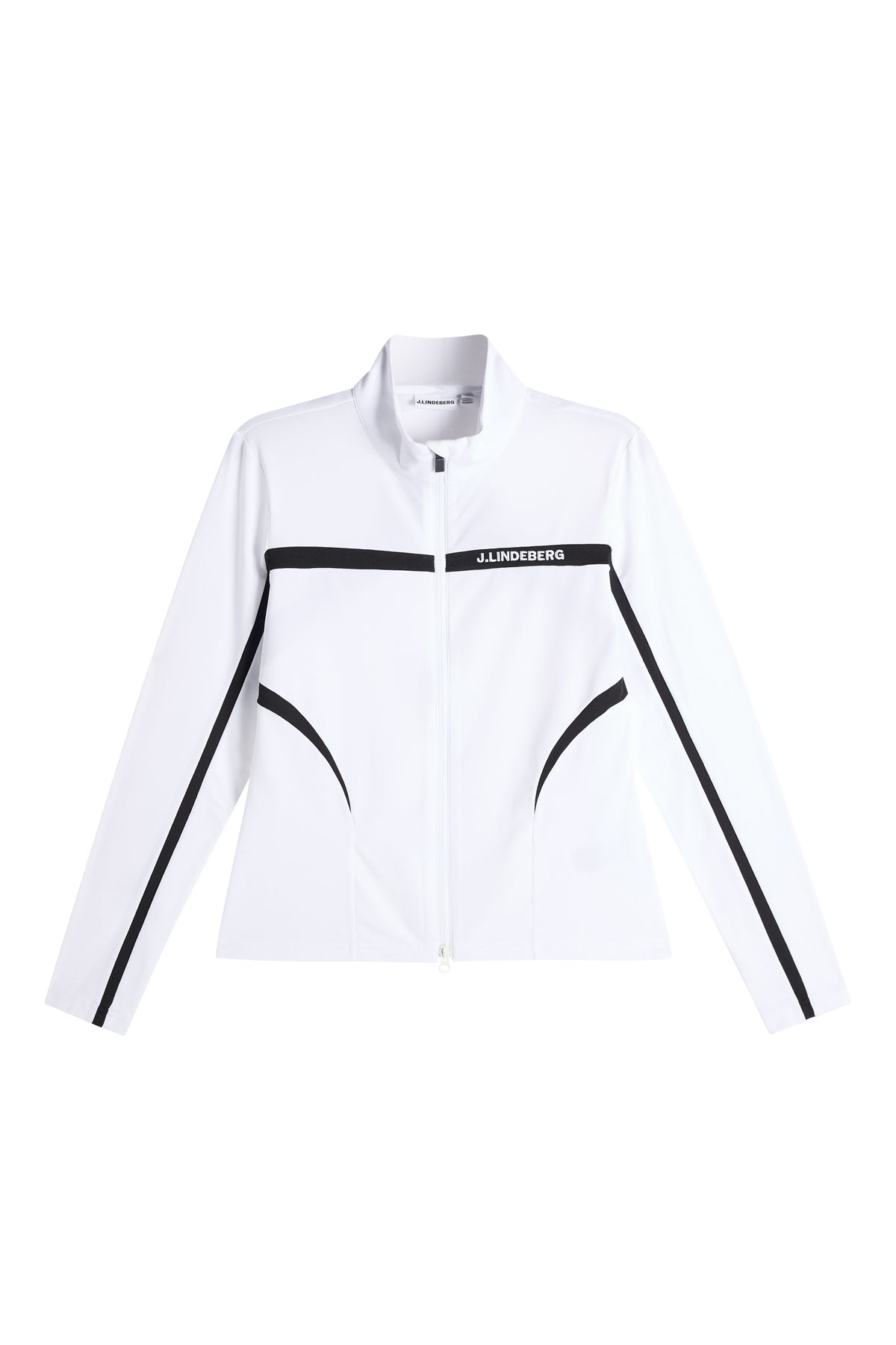 Janice Mid Layer in White by J.Lindeberg